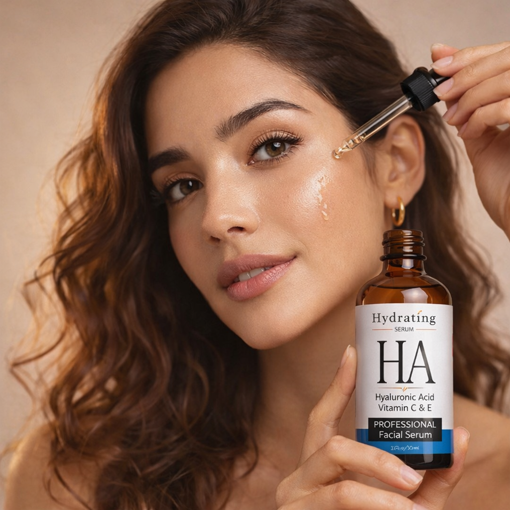 Sérum facial de Vitaminas C + E