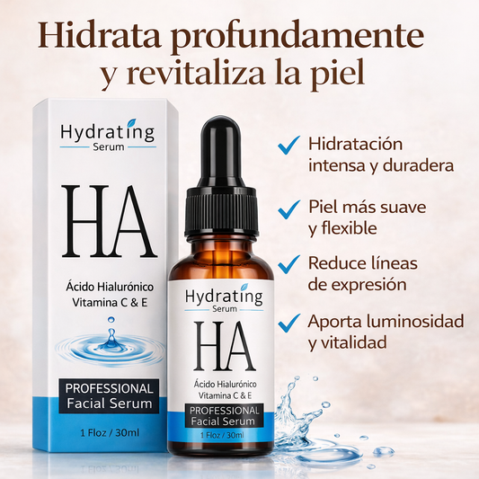 Sérum facial de Vitaminas C + E