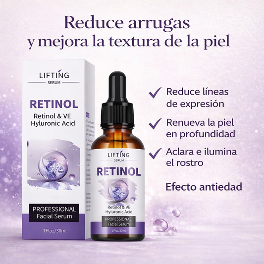 Sérum facial de Retinol
