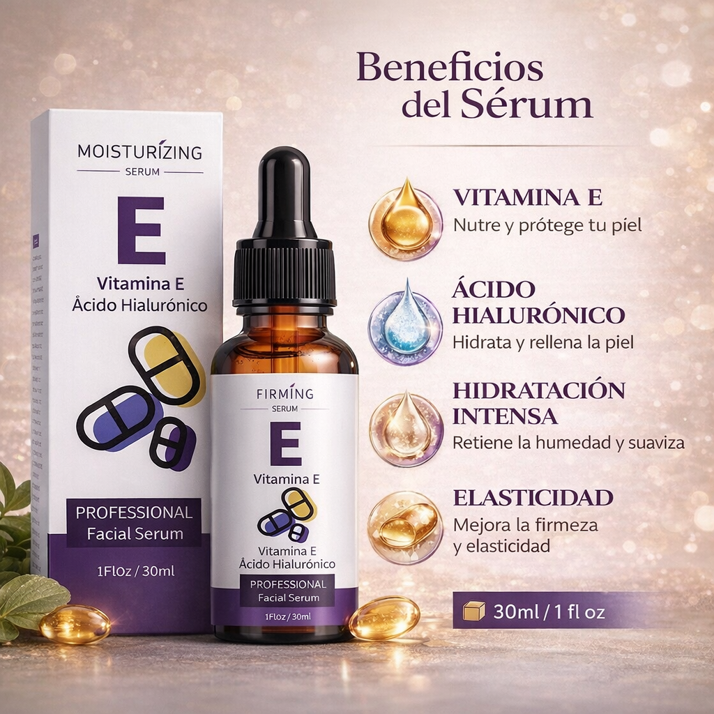 Sérum facial de Vitamina E